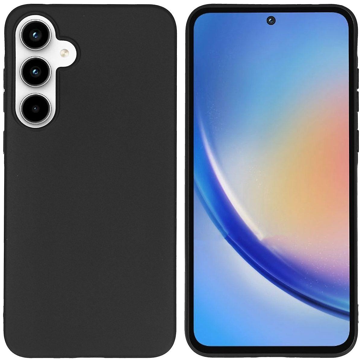 For Samsung Galaxy A35 Silicone TPU Cover Protective Case Cover Black