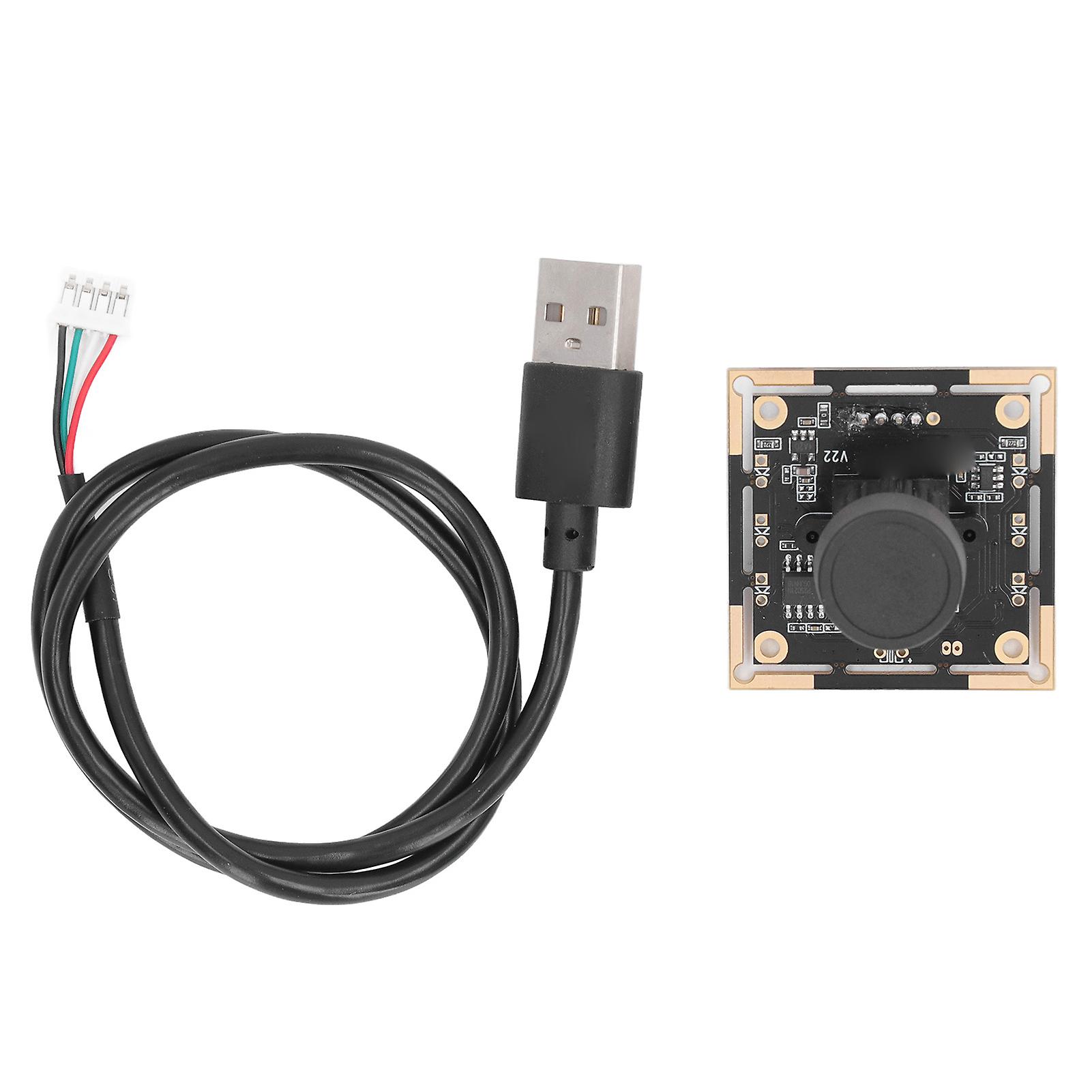 Plug and Play Webcam Module, Highdefinition Photosensitive Chip HD 1280x720 Resolution For Windows, Linux, Mac, Android