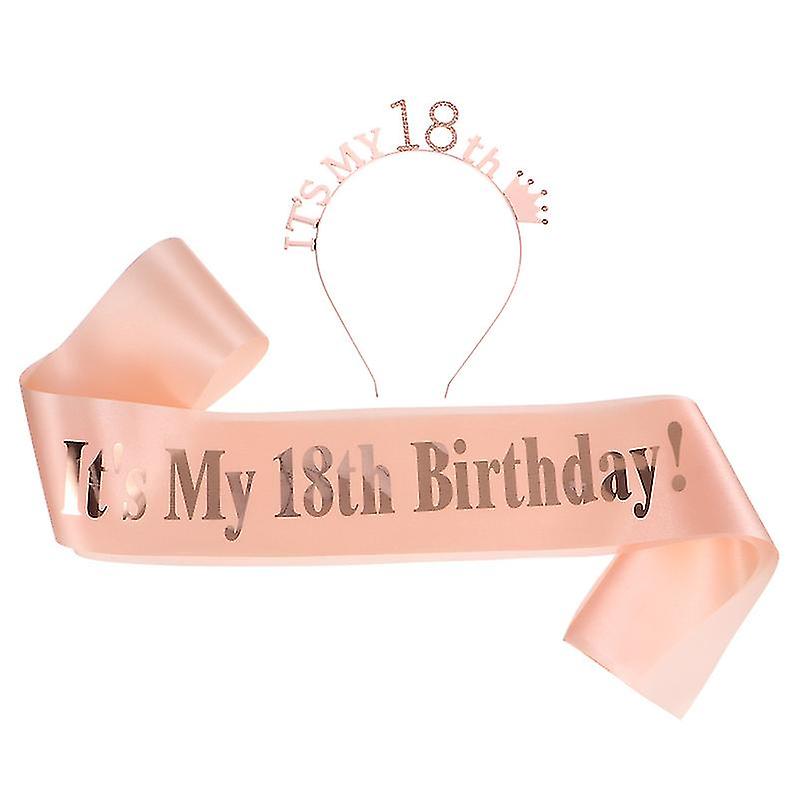 The New 2pcs Birthday Sash