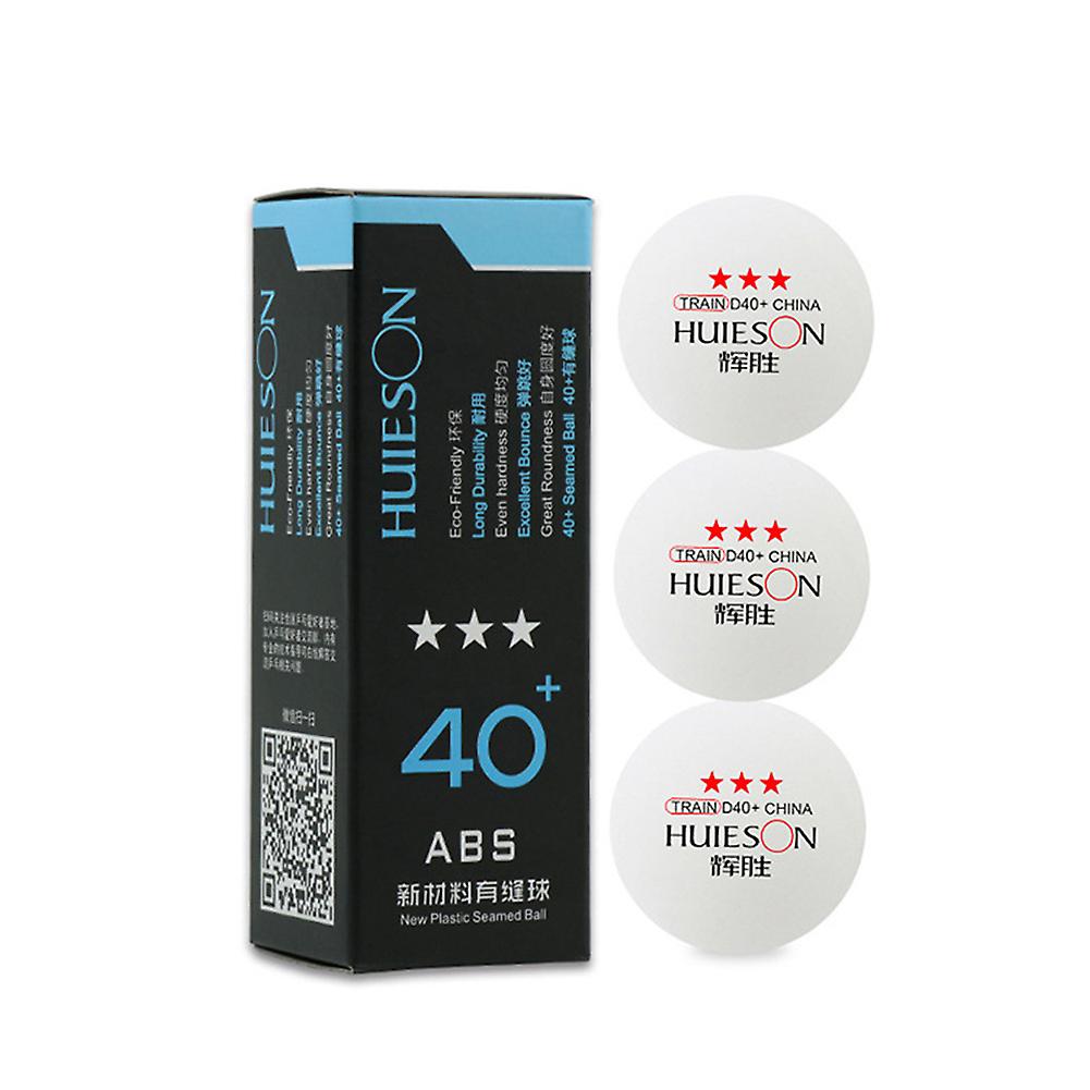 3pcs Pingpong Balls Table Tennis Professional Accessories ABS For Training Sports