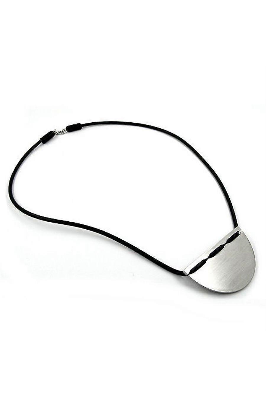 Necklace Half-moon Stainless Steel 50cm - Gl07841