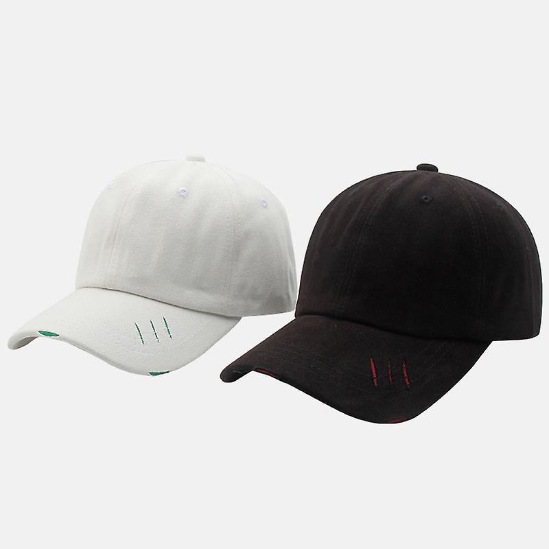 Baseball Hat Cap Casual Sport Outdoor Sun Classic Korean Style Solid Color Soft Top
