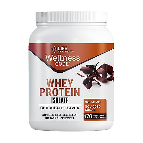 Whey Protein Isolate Chocolate Flavor 437 g of powder (Chocolate)