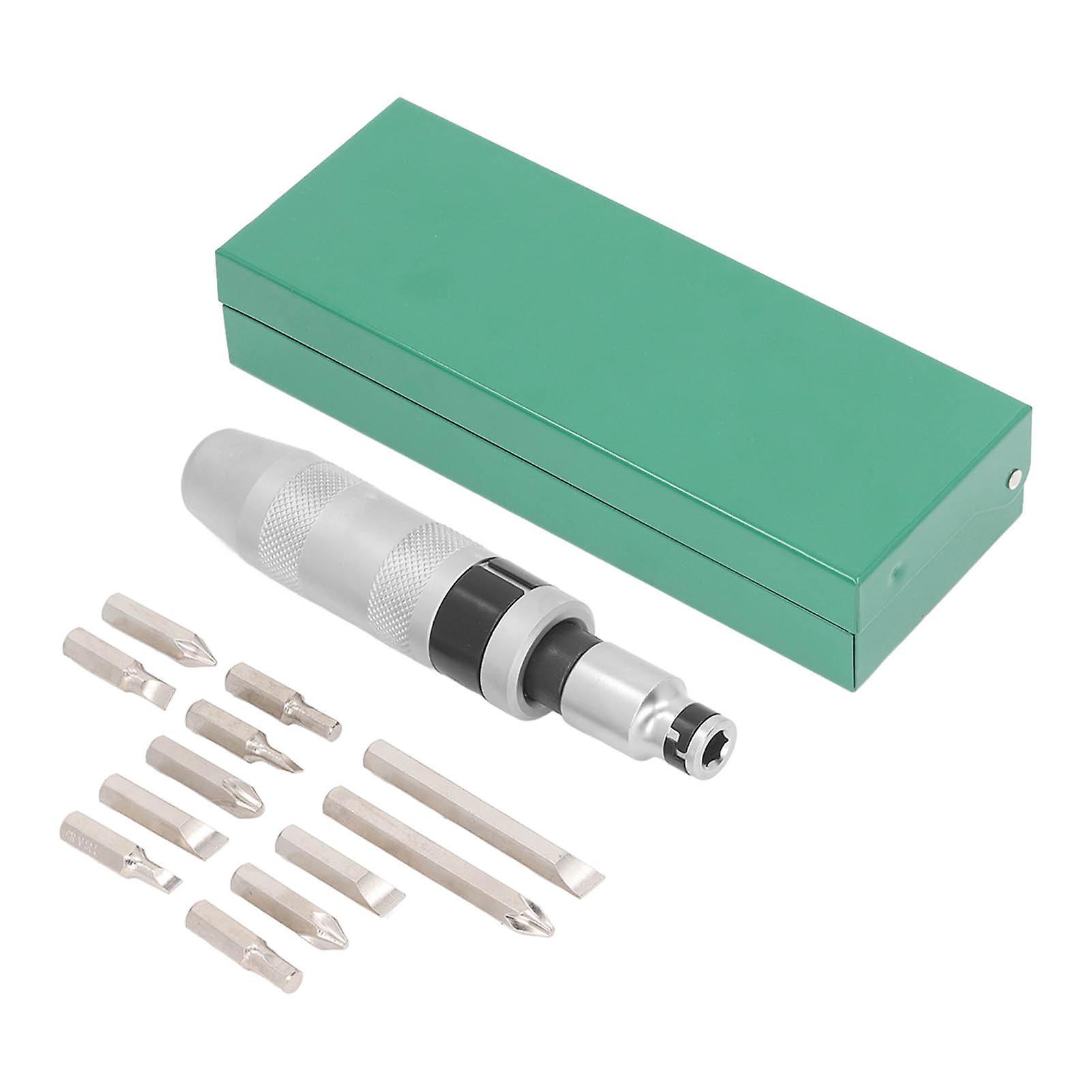 Ratchet Screwdriver Set 13 in 1 Multi Bit Screw Driver Non Slip Removable Accurate Hand Tool