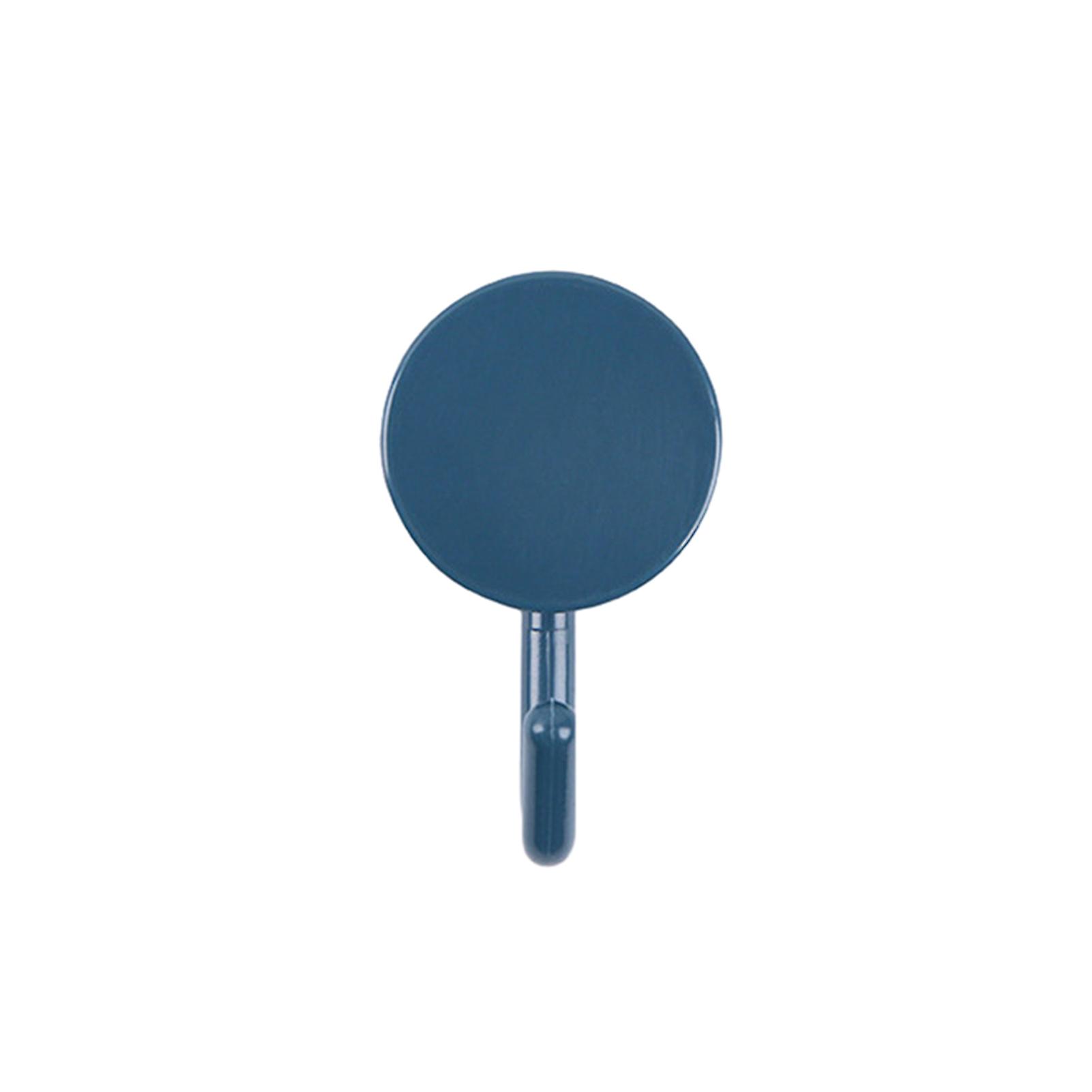 Punch-Free Round Small Hook Stable Wear Resistant Wall Hanger for Door Back Hanging