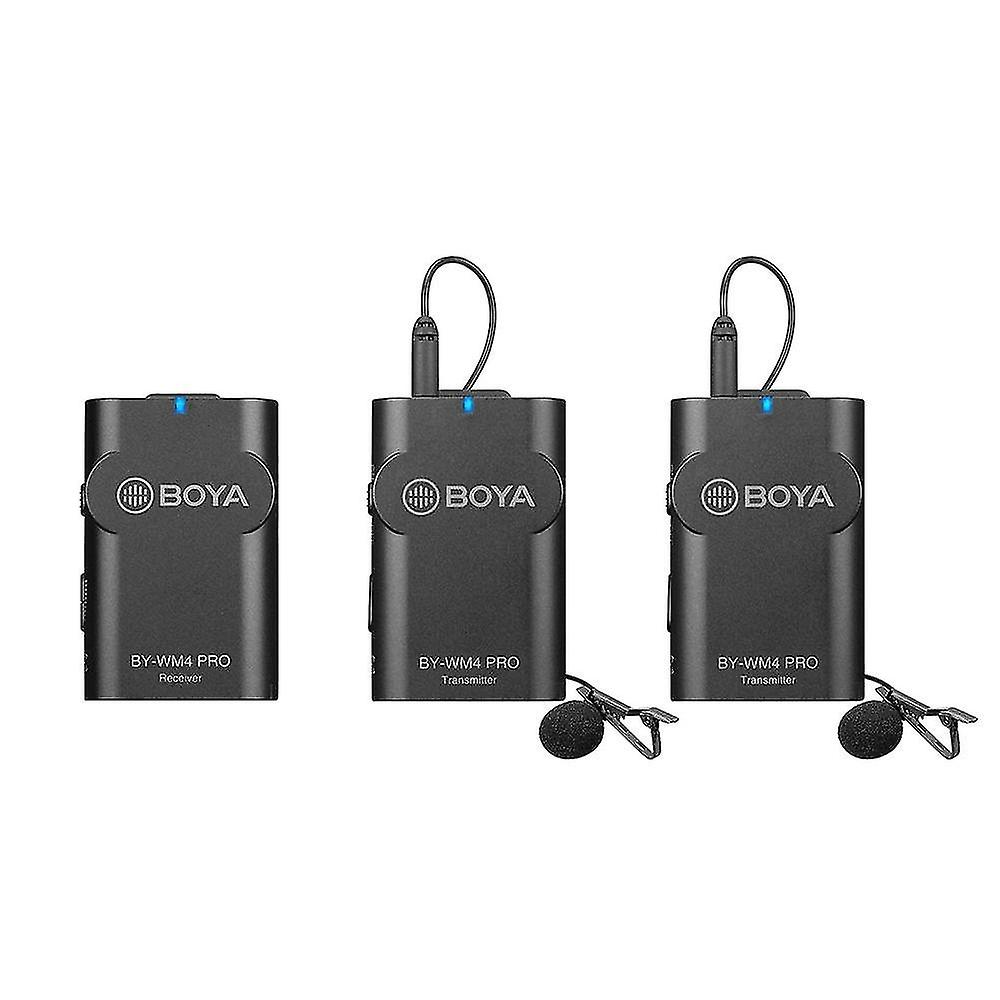 BOYA BY-WM4 Pro K2 Portable 2.4G SLR Wireless Microphone System
