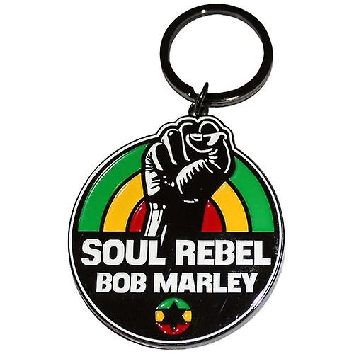 Bob Marley Soul Rebel Keyring