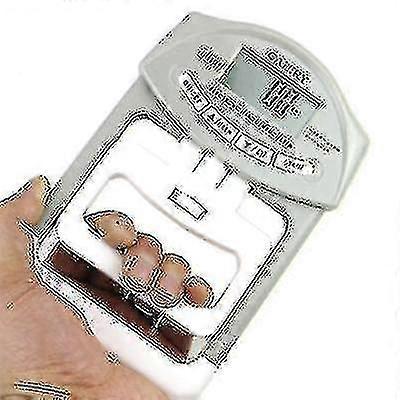 198lb / 90 kg elektronische Handgriffstärke Dynamometer Meter Messung Bauch