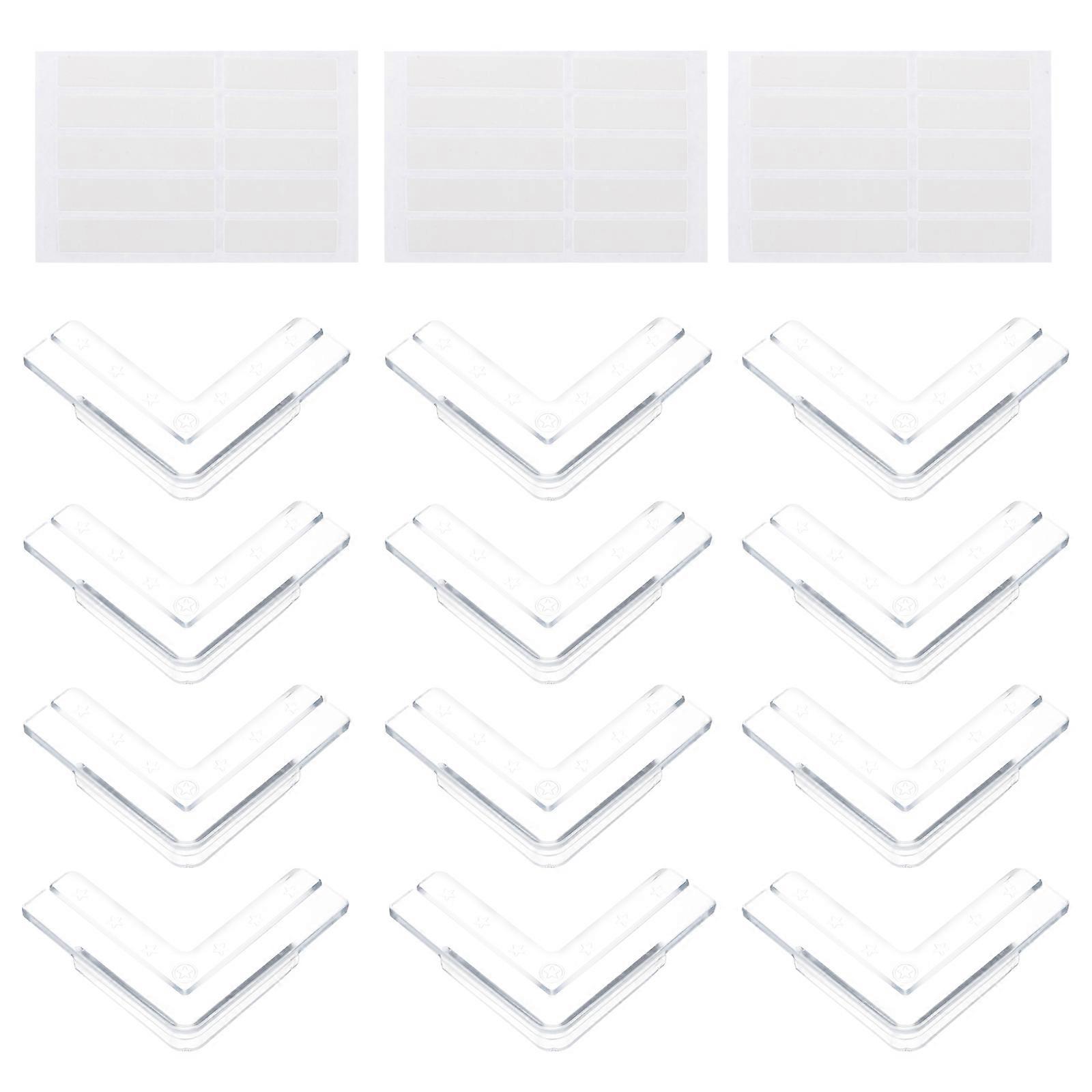 12pcs Edges Protectors Cuttable Sharp-corner Protectors Safe Corner Guards for Window