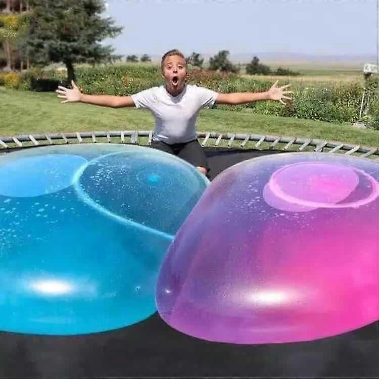 Large Inflatable Ball. Single Ball Opp Packaging. Big Bubble Bouncy Ball Is A Game Suitable For Party Families