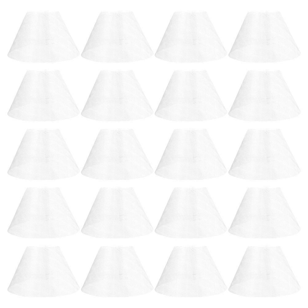 20Pcs Bowl Shaped Range Hood Filter Nets Kitchen Ventilator Range Hood Filters Kitchen Supply