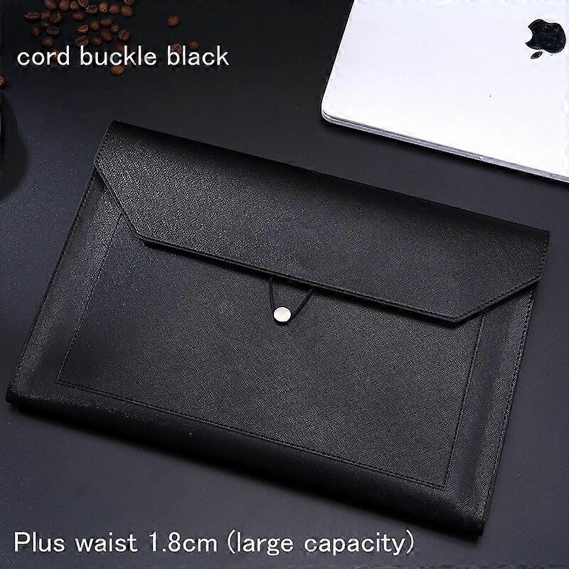 A4 leather Large-capacity Storage File Bag Business Office Data File Bag Multi-functional Leather Folder Bag artist backpack
