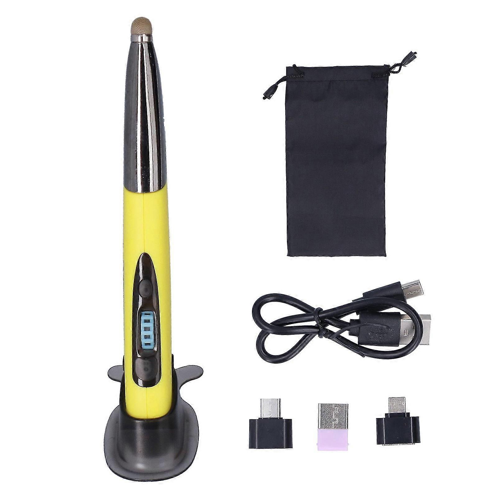 Muispen Draadloze 2,4 GHz Creativiteit Extreem Handover Computer Stylus compatibel met PC LaptopGeel-YM_Feb
