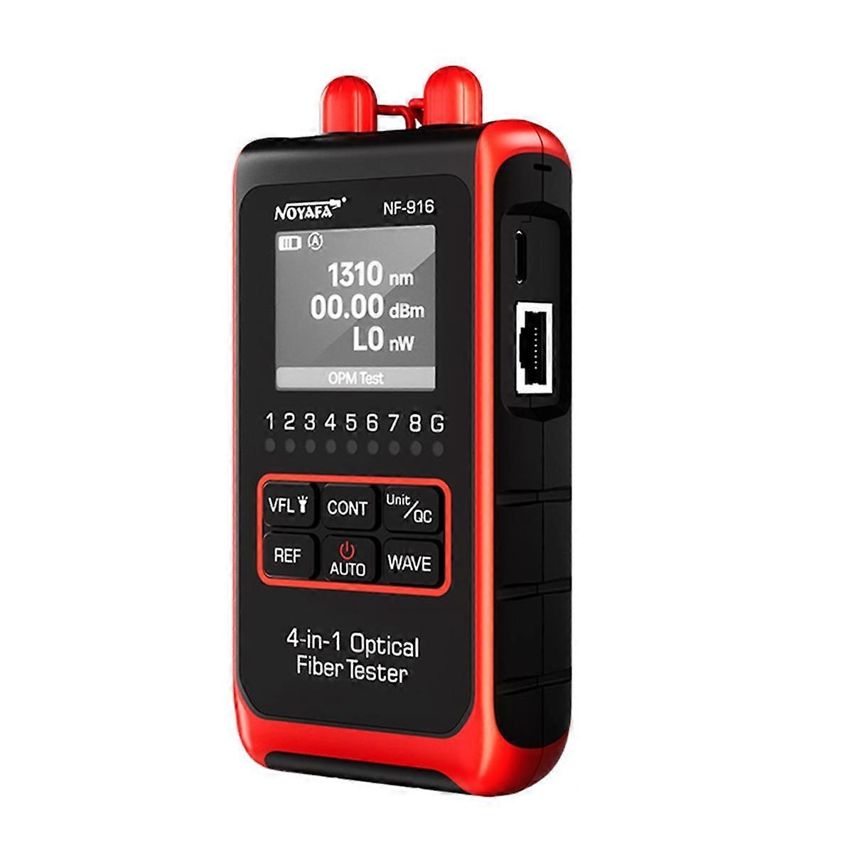 Fiber Optical Power Meter Visual Fault Locator -916 VFL REF FC SC Rj45 Fiber Optic Cable Tester Network Tools