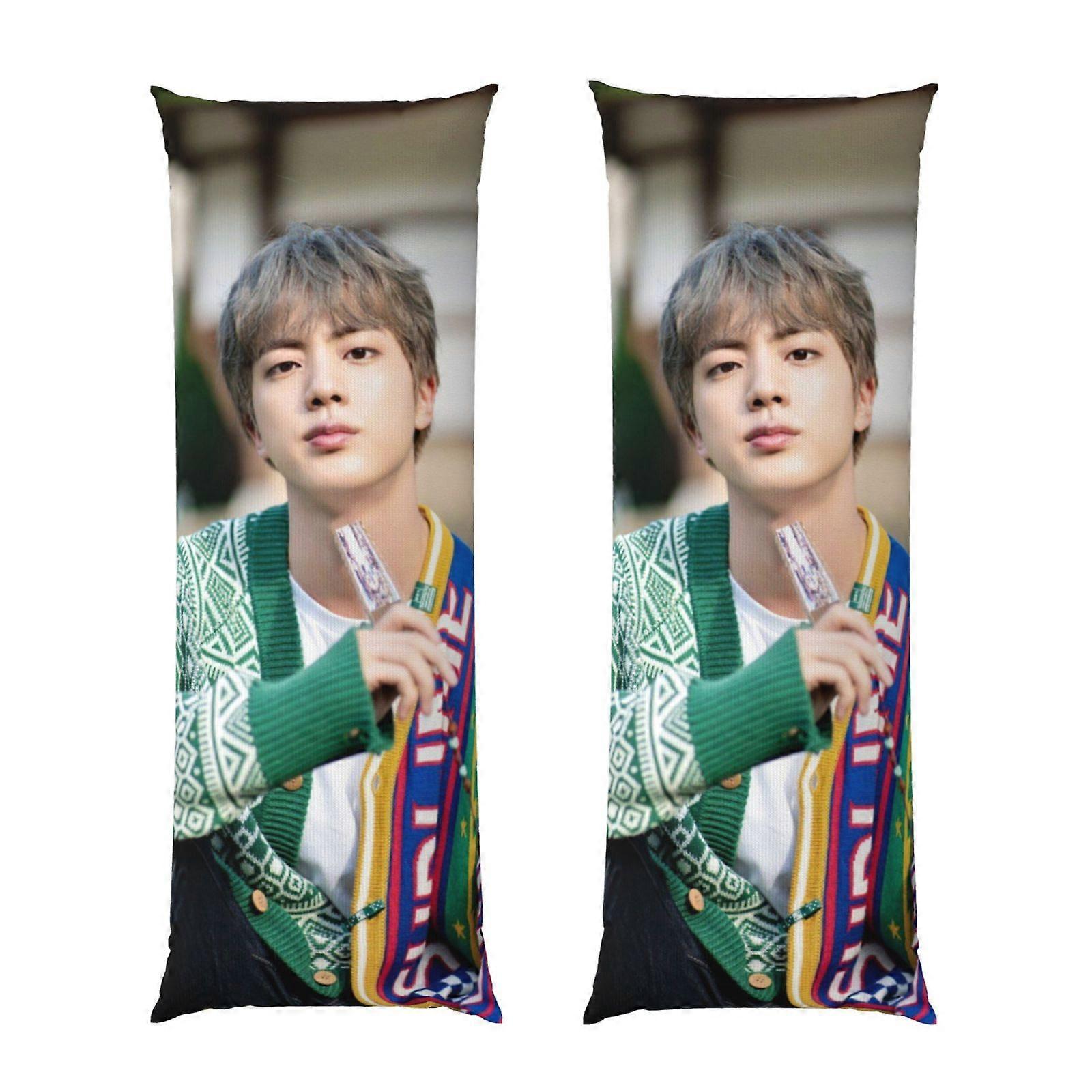 BTS Jin (100) Body Pillow Case BTS Jin (100) Full Size Pillow Case-ML1027