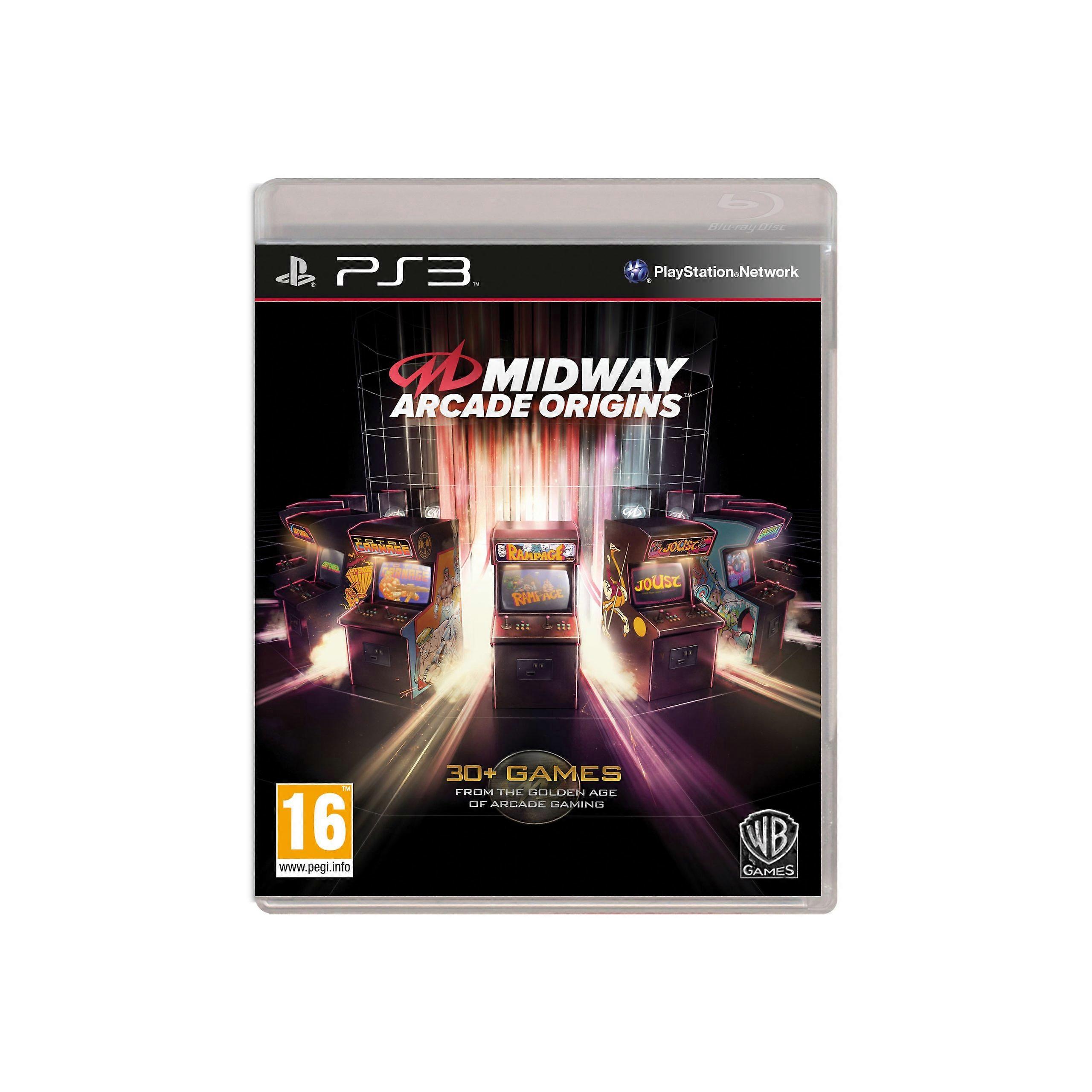 Midway Arcade Origins (PS3) - New & Sealed