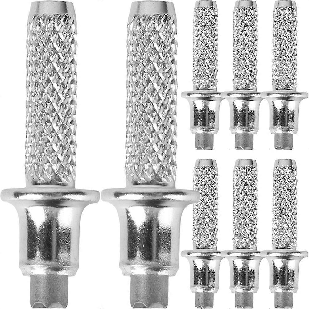 8pcs Cane Tip Tungsten Steel Hiking Trekking Pole Tip Walking Cane Foot