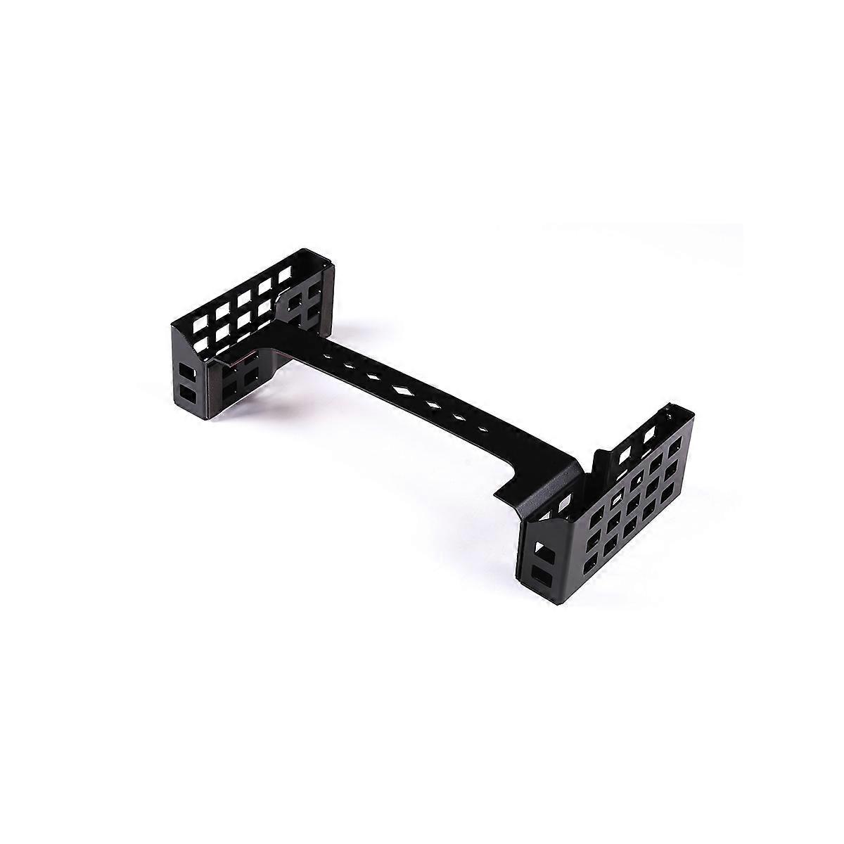 For Hummer H2 2003-2007 car styling Aluminum alloy Black Car Center Control Multifunction Storage Basket Box Car Accessories JOHX