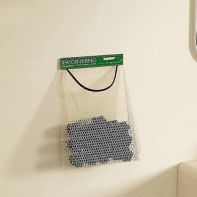 Søppelsekk Oppbevaringsboks for plastpose Vegghengende pose Vaskbare nettingoppbevaringsposer Plastpose Hold