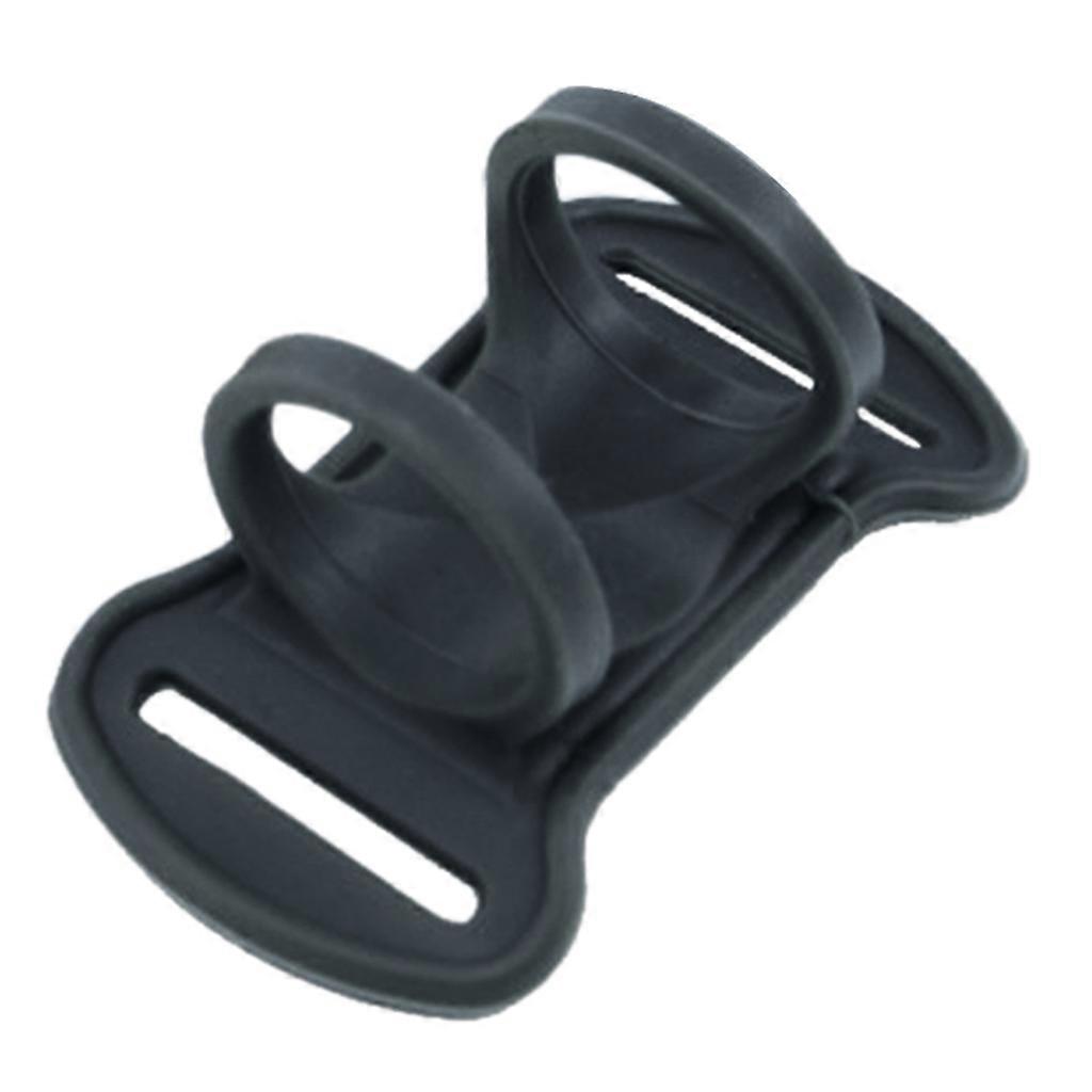  5Pcs Silicone Headlamp Flashlight Holder Light Mount Bands for Camping Riding