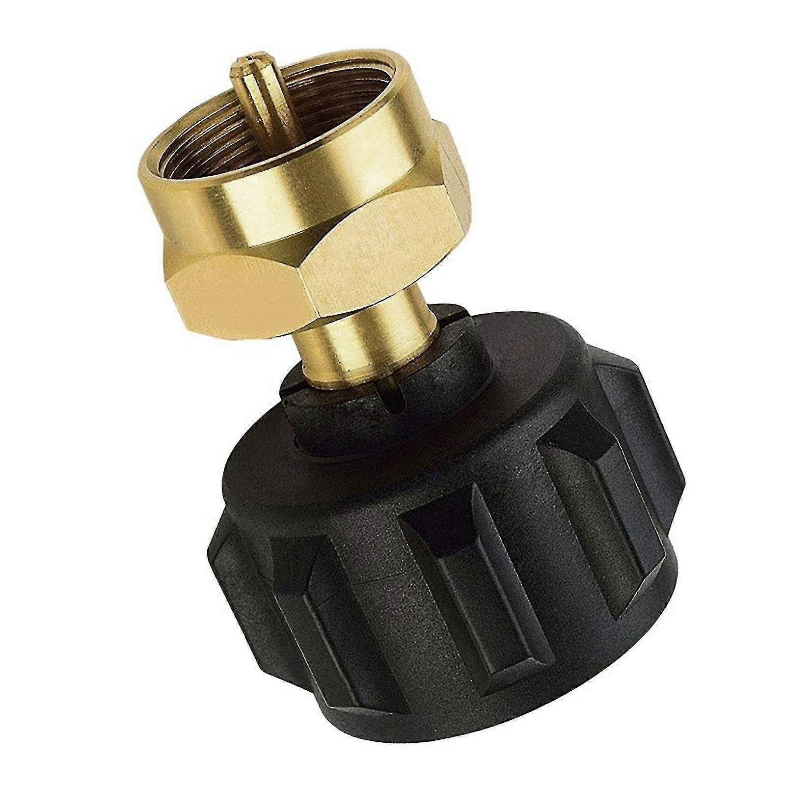 Propane Refill Adapter Sturdy Corrosion Resistant Solid Propane Adapter Regulator Valve For Camping Q