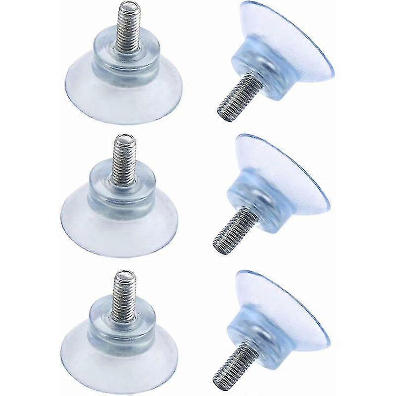 Suction Cups  30mm With M6x15mm Thread6pcs