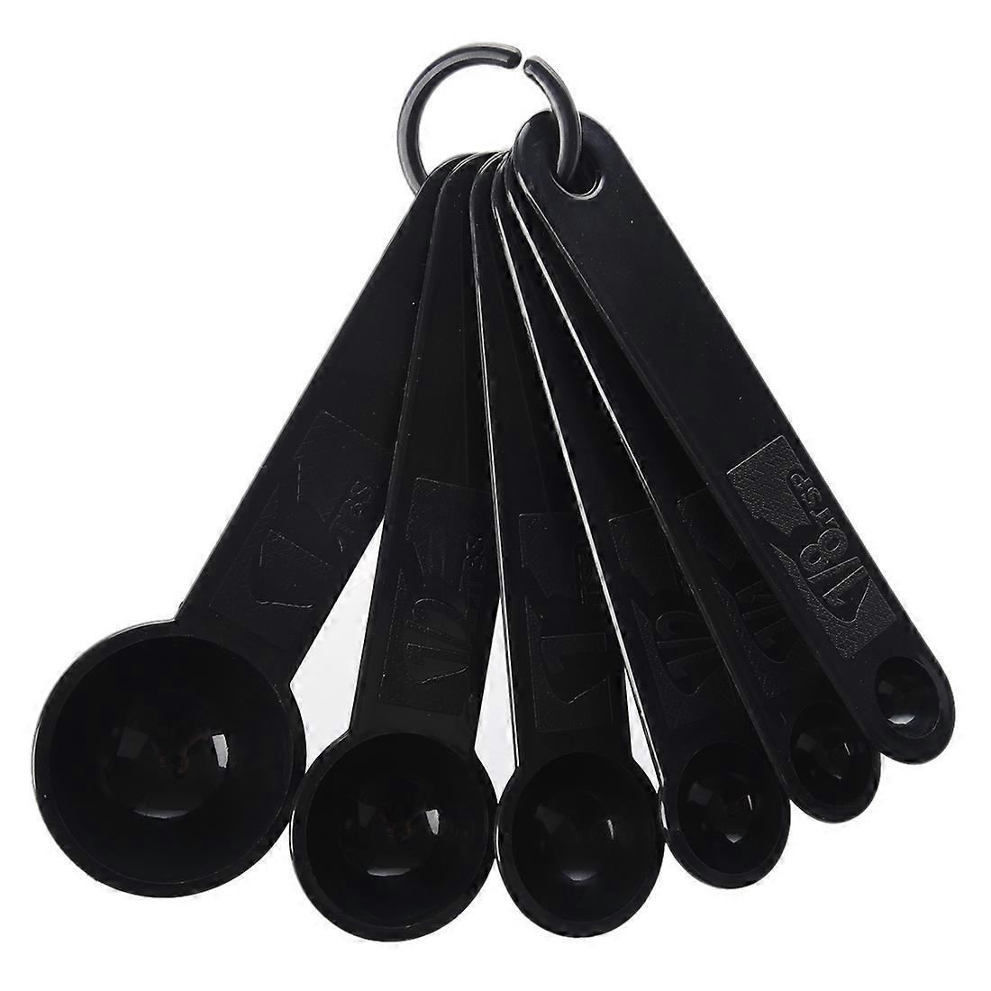 1 Set 6 pcs 1/8 -1 Plastic Scoops