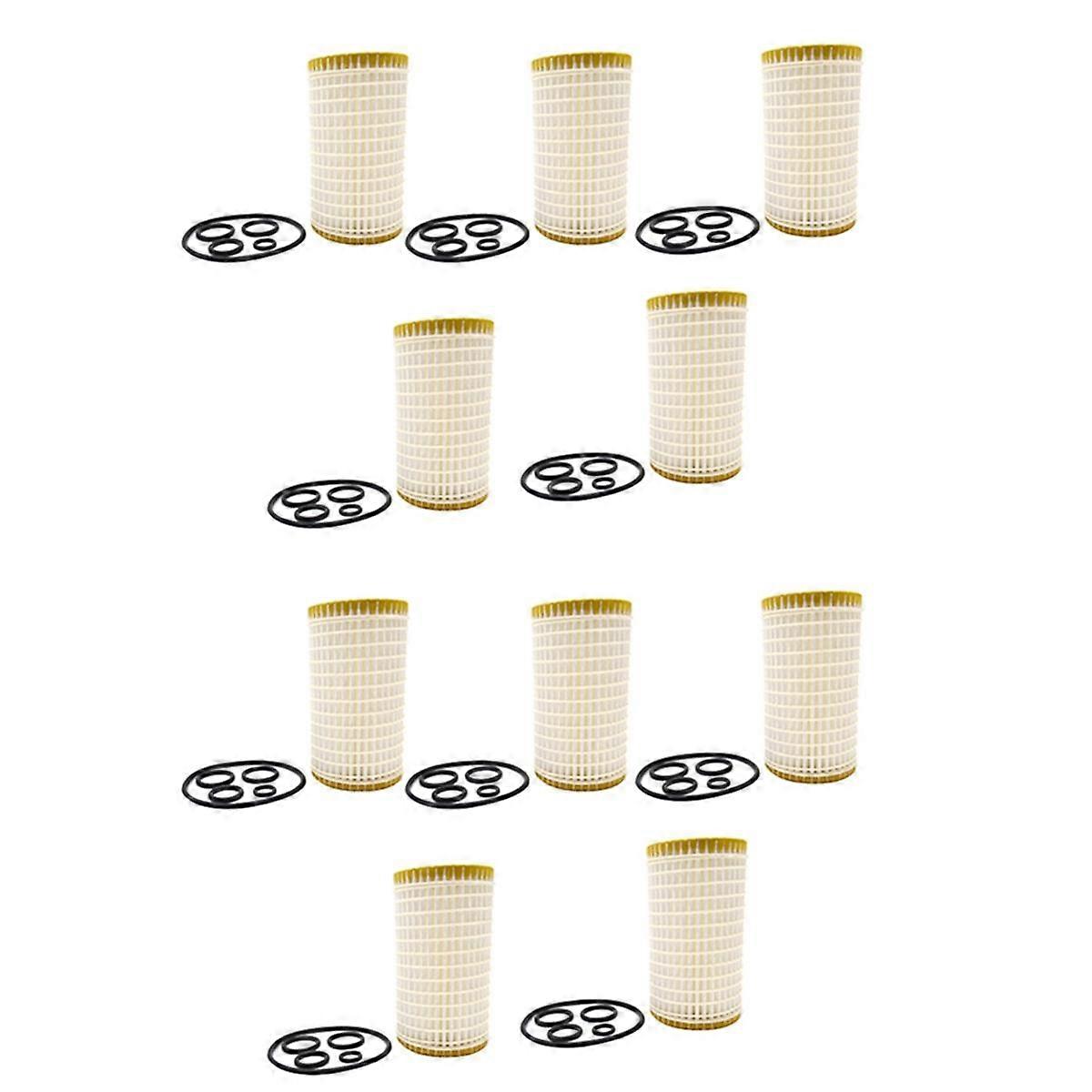 10Pcs Oil Filter Filter Elements for CLK430 CLK500 CLS55 CLS500 E320 E350 E430 0001802609 000180310