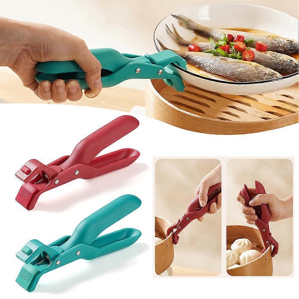 Multi-Purpose Anti-Scald Bowl Holder Clip Non-Slip Plate Lifter Clip for Home Kitchen