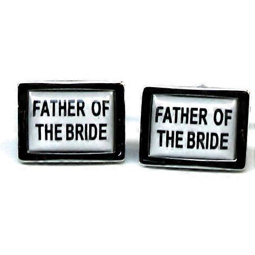 FATHER TO BRIDE GDesign Wedding Button Cufflinks Premium Quality Cufflinks