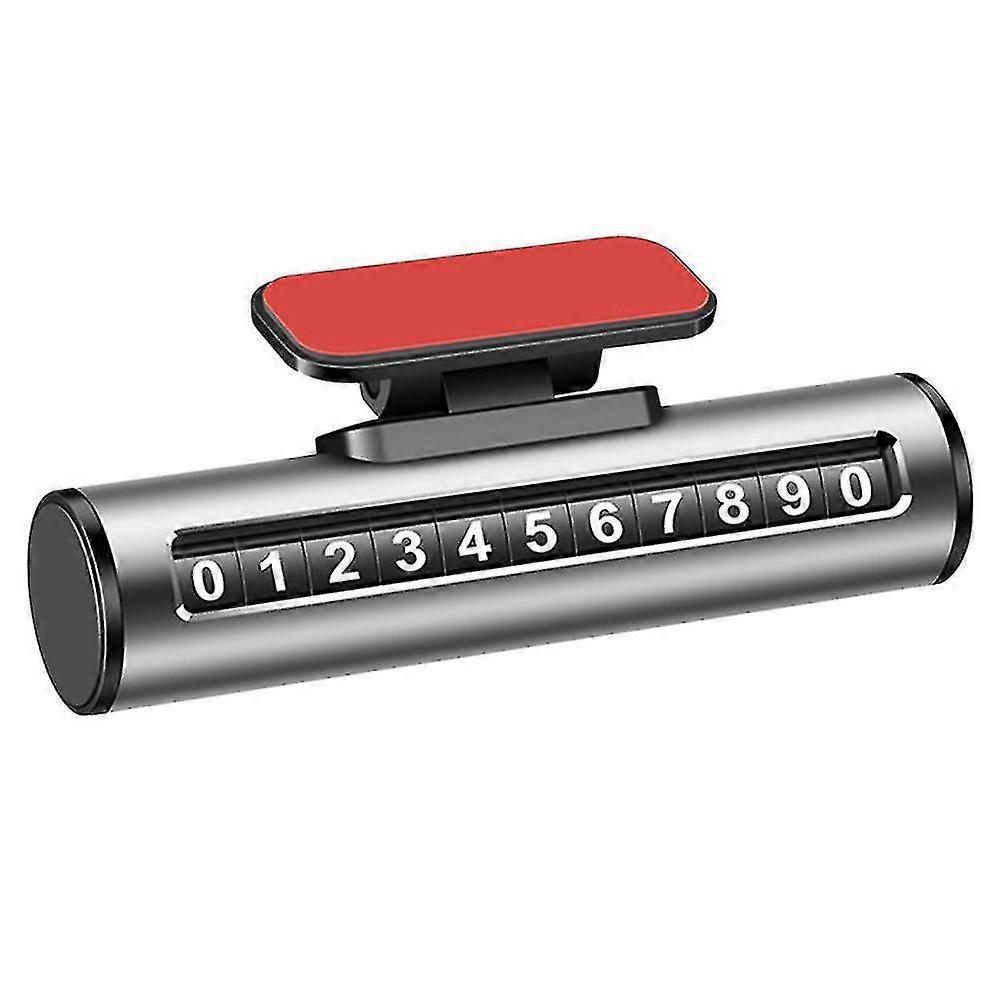 Creative Car Mobile Phone Number Parking Space License Plate 1