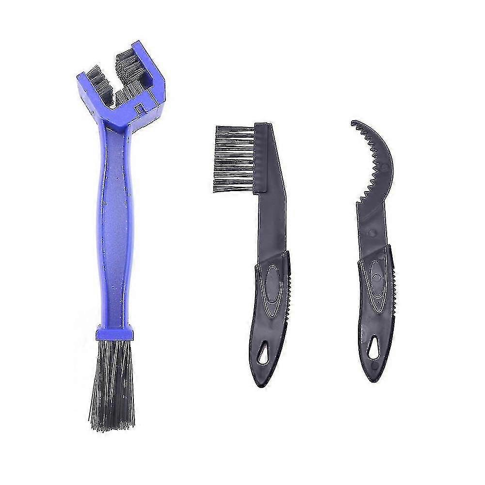Bicycle Clean Brush Kit, Motorcycle Bike Chain Cleaning Tools Fit All Bike