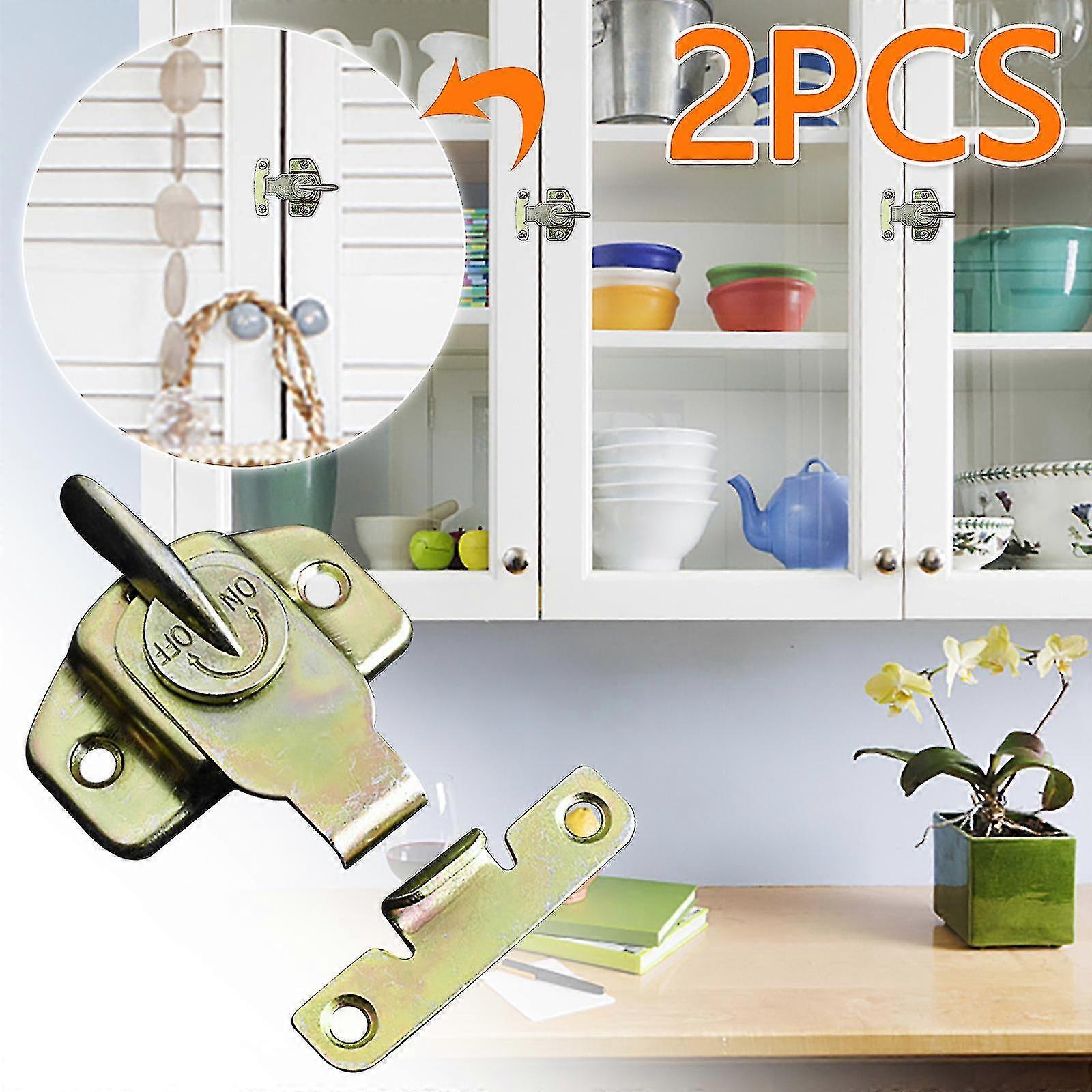 Dining Table Lock Abalone Buckle Metal Table Locks Dining Training Table Hardware Accessories 2pcs