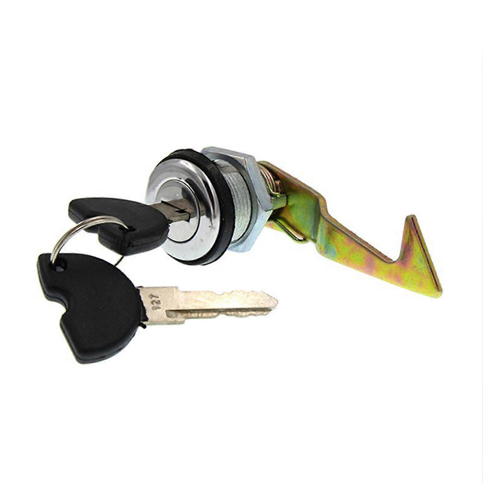 Electric Scooter Motorcycle Rear Trunk Lock With 2 Keys Motocross Tail Box Lock
