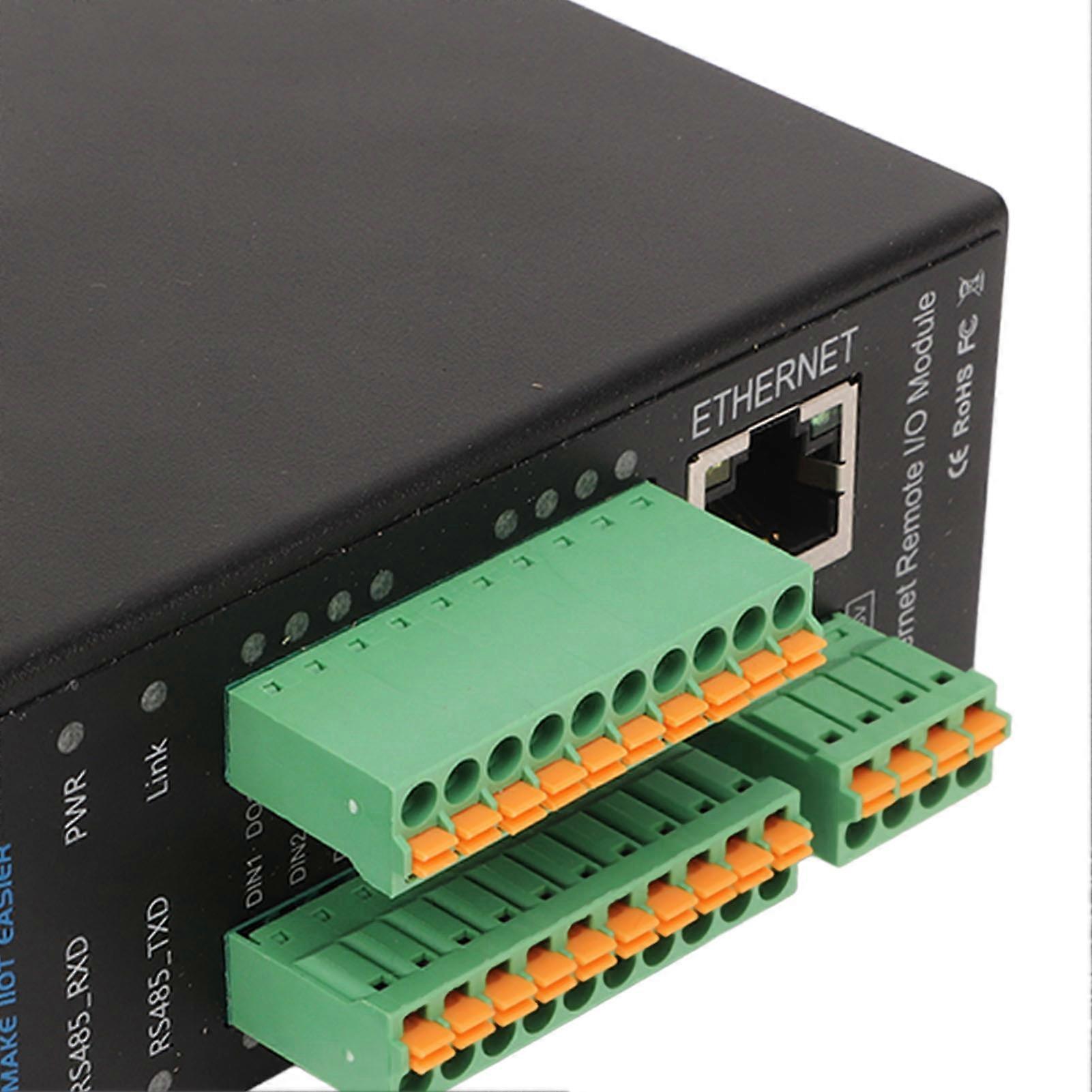 M160T Ethernet Remote IO Module for Modbus to TCP 8 Way AC100 to 240V IP30 Protection Data Acquisition Module AU Plug