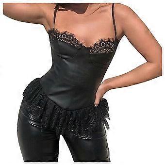 Sexy Vrouwen Transparante Kant Sling Solid Clor Lingerie Pyjama Nachthemd