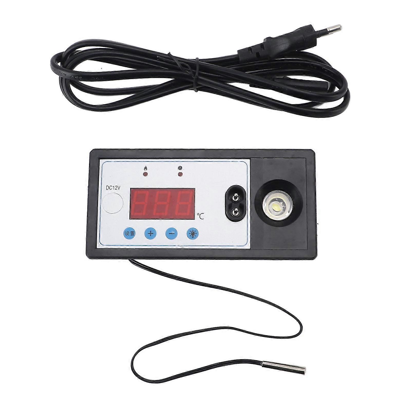 Egg Incubator Thermostat Automatic Intelligent Egg Hatching Machine Temperature Controller with Light EU Plug 220V