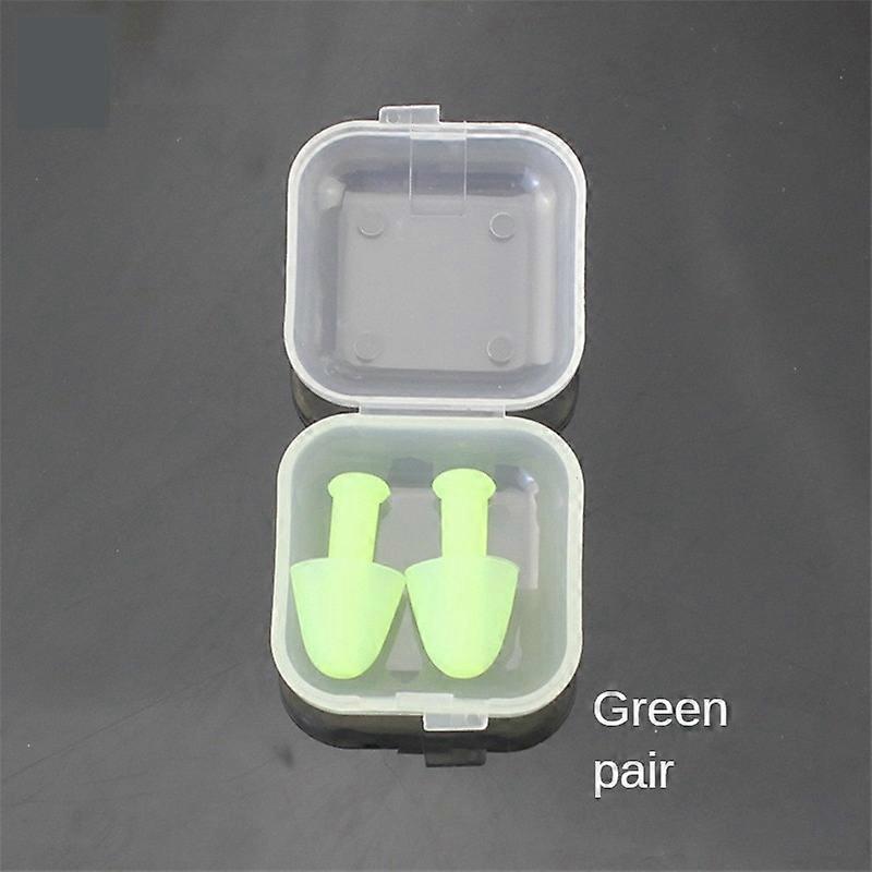 1 Pair Durable Earplugs Classic Delicate Texture Waterproof Soft Earplugs Silicone