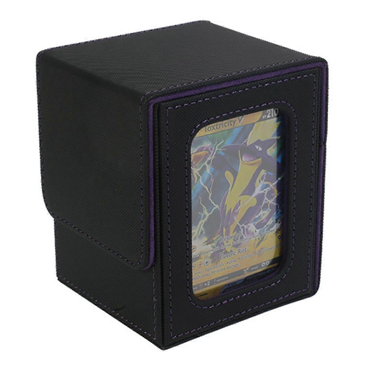 100+ Game Card Box Card Storage Box Portable Packaging Box -Black &