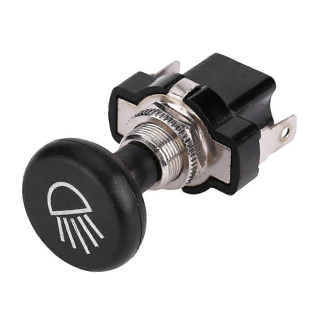 Headlight Switch Push-pull Light Switch Car Headlight Push-pull Light Switch (black) (1pcs)