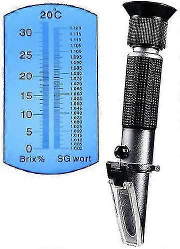 Double Scale Must And Wine Refractometer