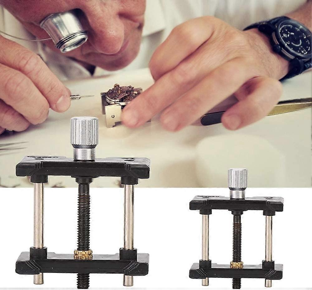 2pcs/Set Plastic Watch Movement Holder Fixed Base Opening Door Tool Watchmaker Accessory Repair Tool