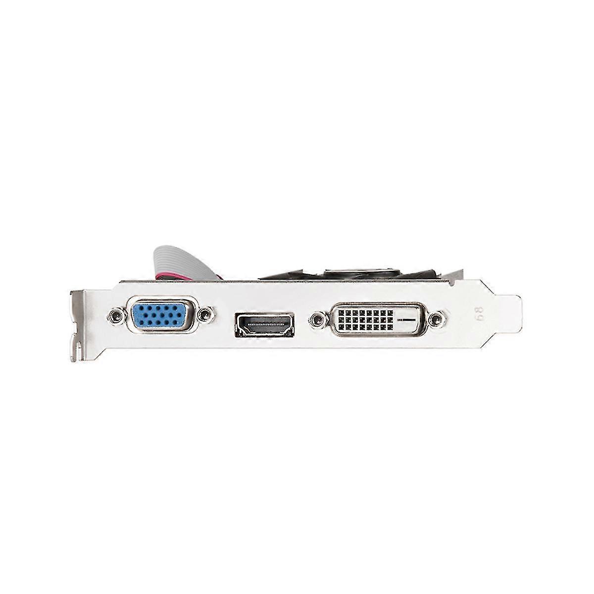 GeForce Gt610 1GB DDR3 Grafische kaart 810 Mhz 1800 Mhz 64 Bit 40 Nm VGA + HD + DVI Videokaart