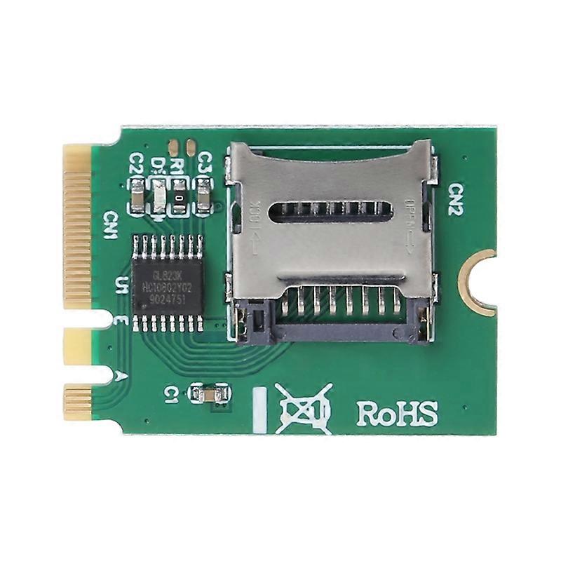 Anahtar AE WiFi Yuvası için M2 NGFF Mikro SD SDHC SDXC TF Kart Okuyucu T-Flash Kart