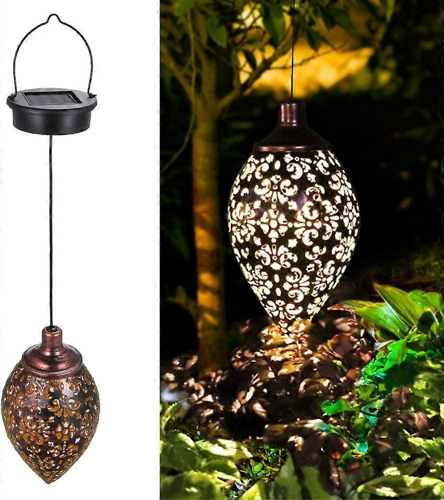 Solar Metal Lantern Light