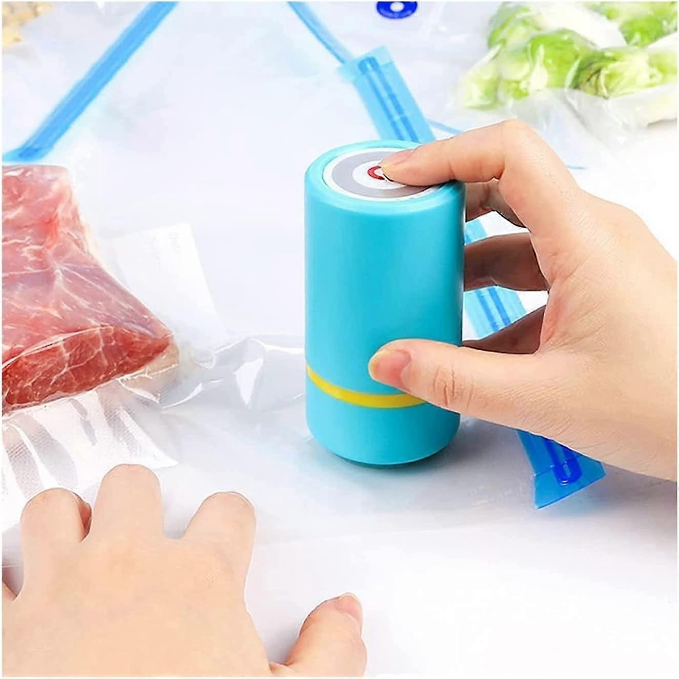 Multi-Purpose Electric Food Vacuum Sealer Machine(Blue)