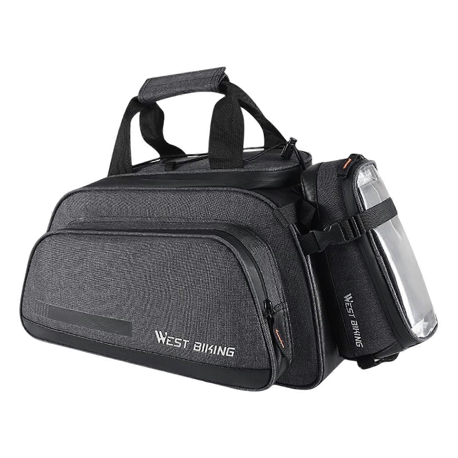 Große 2 in 1 Kofferraumtasche Fahrradträger Kühltasche Gepäcktasche Gepäckträger Sitz