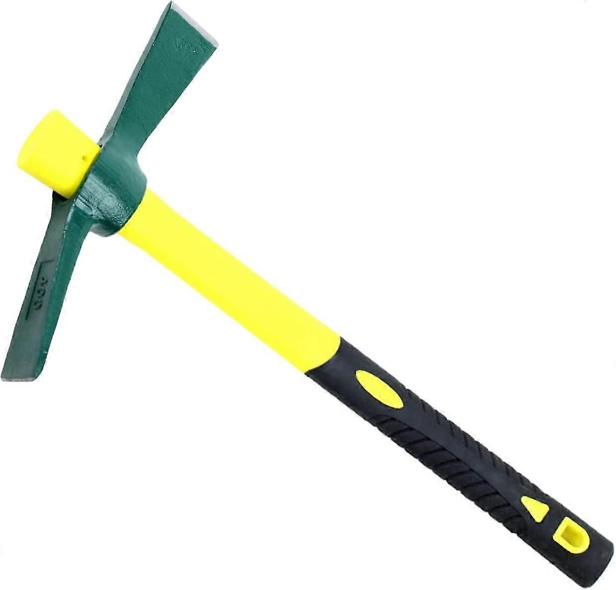 Mattock Hacke Mikro Spitzhacke Axt Werkzeug Gartenarbeit Unkraut Jäten Mini Spitzhacke Stahl Fiberglas Griff Baum Spitzhacke Spitzhacke Garten Bauernhof Werkzeug 38,5 * 22,5 cm