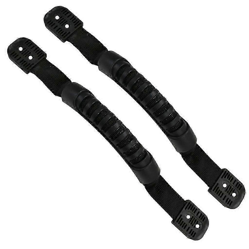 2pcs λαβές μεταφοράς καγιάκ αντικατάστασης καγιάκ με το μαύρο κανό υλικού