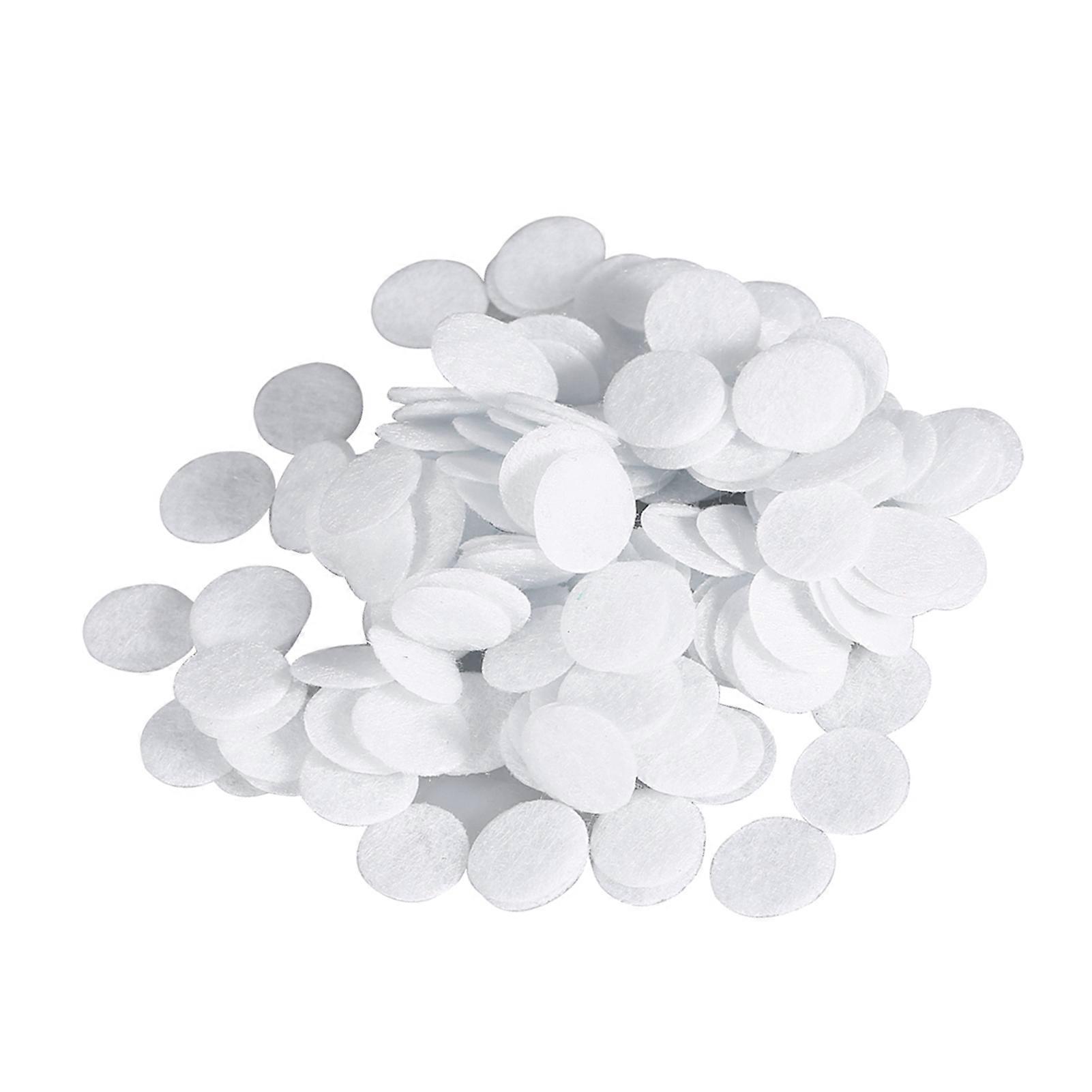 100pcs New Cotton Filter Round Filtering Pads For Blackhead Removal Beauty Machine (40mm)